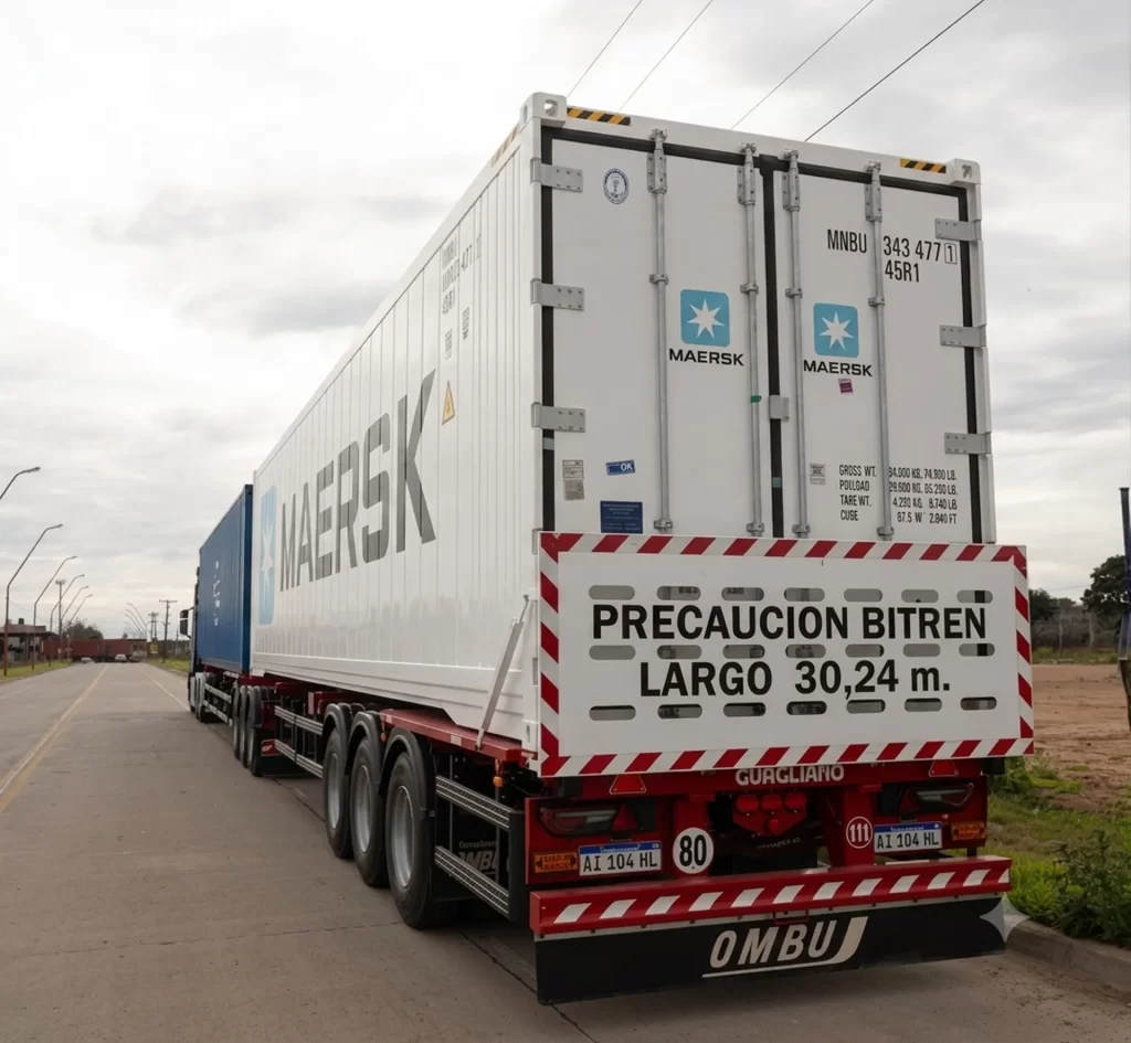 Portacontenedores Bitrenes